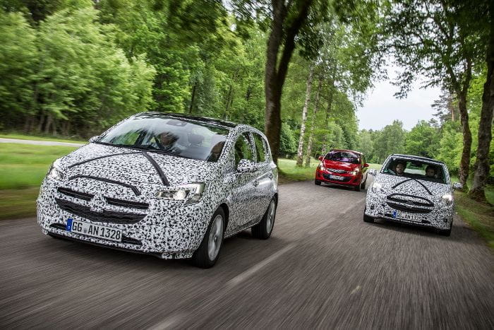 Nuevo Opel Corsa: imágenes camuflado