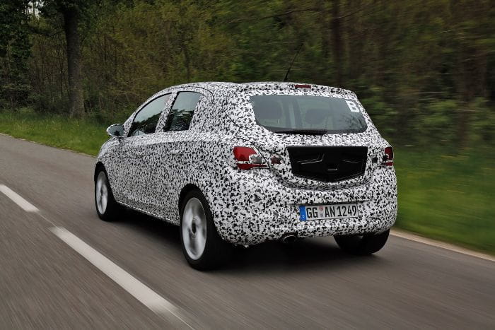 Nuevo Opel Corsa: imágenes camuflado