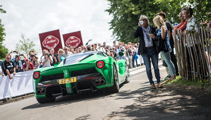 LaFerrari verde de Jay Kay