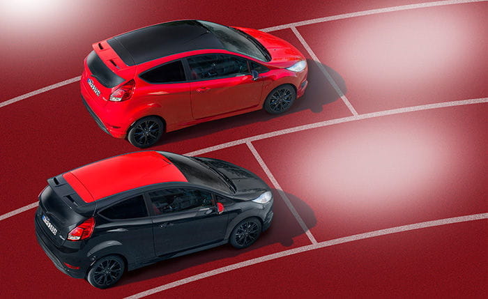 Ford Fiesta Black y Red Edition