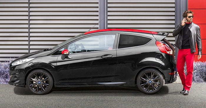 Ford Fiesta Black y Red Edition