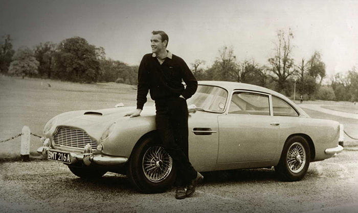 Aston Martin de James Bond