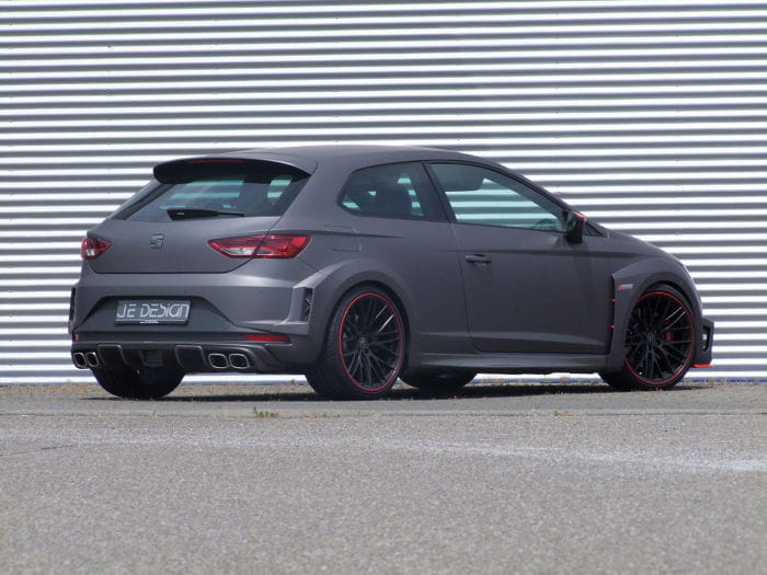 El SEAT León Cupra llega hasta los 350 caballos de la mano de JE Design 