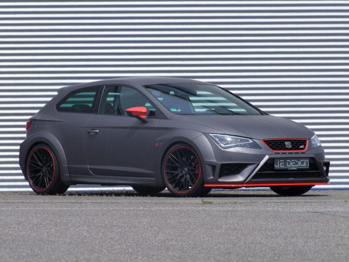 El SEAT León Cupra llega hasta los 350 caballos de la mano de JE Design 