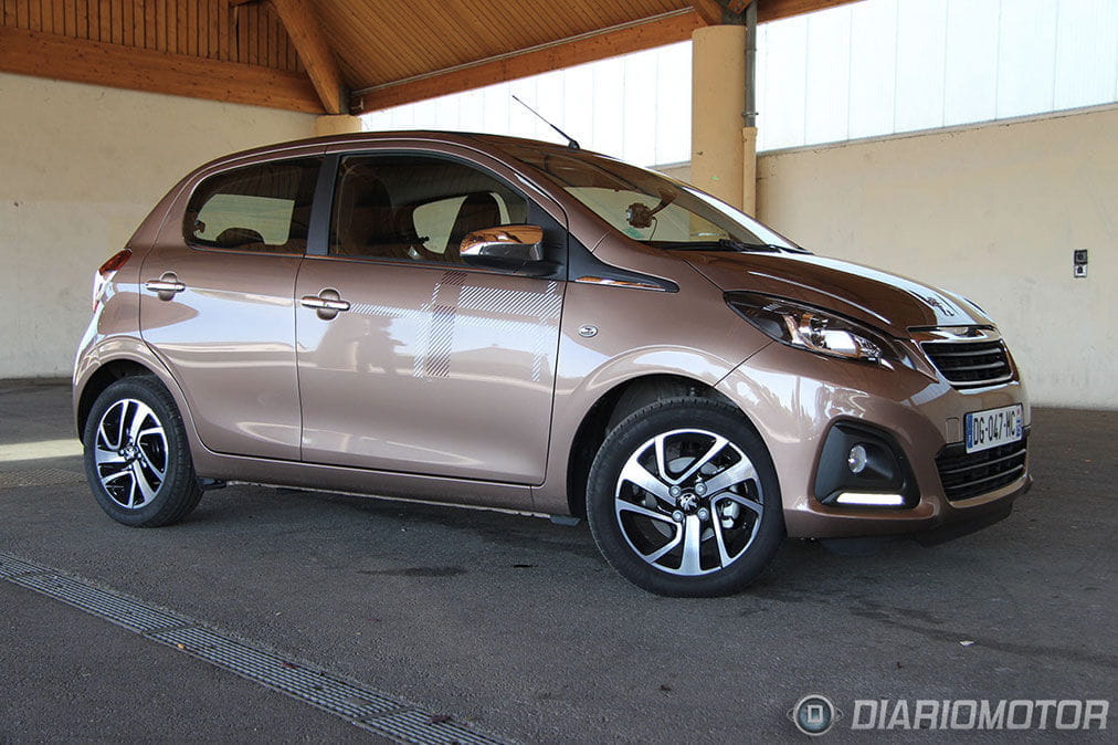 Peugeot 108, prueba y presentación en Francia