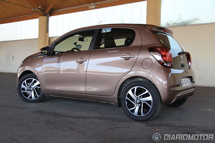 Peugeot 108, prueba y presentación en Francia