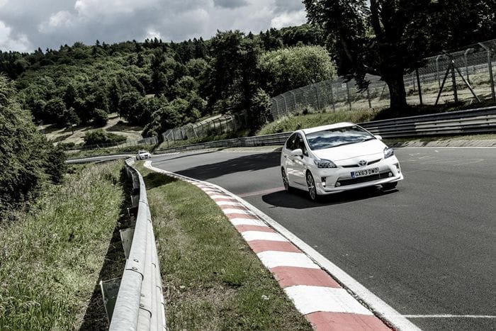 Toyota Prius PHEV en Nürburgring