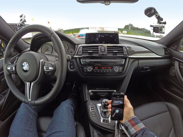 Ahora podrás controlar tu GoPro desde el sistema multimedia de tu BMW 