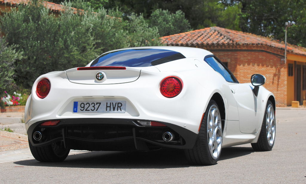 Imagen exterior del Alfa Romeo 4C