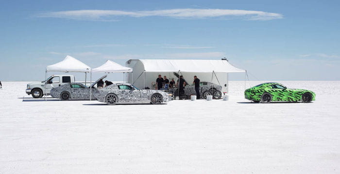 Mercedes AMG GT fotos en Boneville 