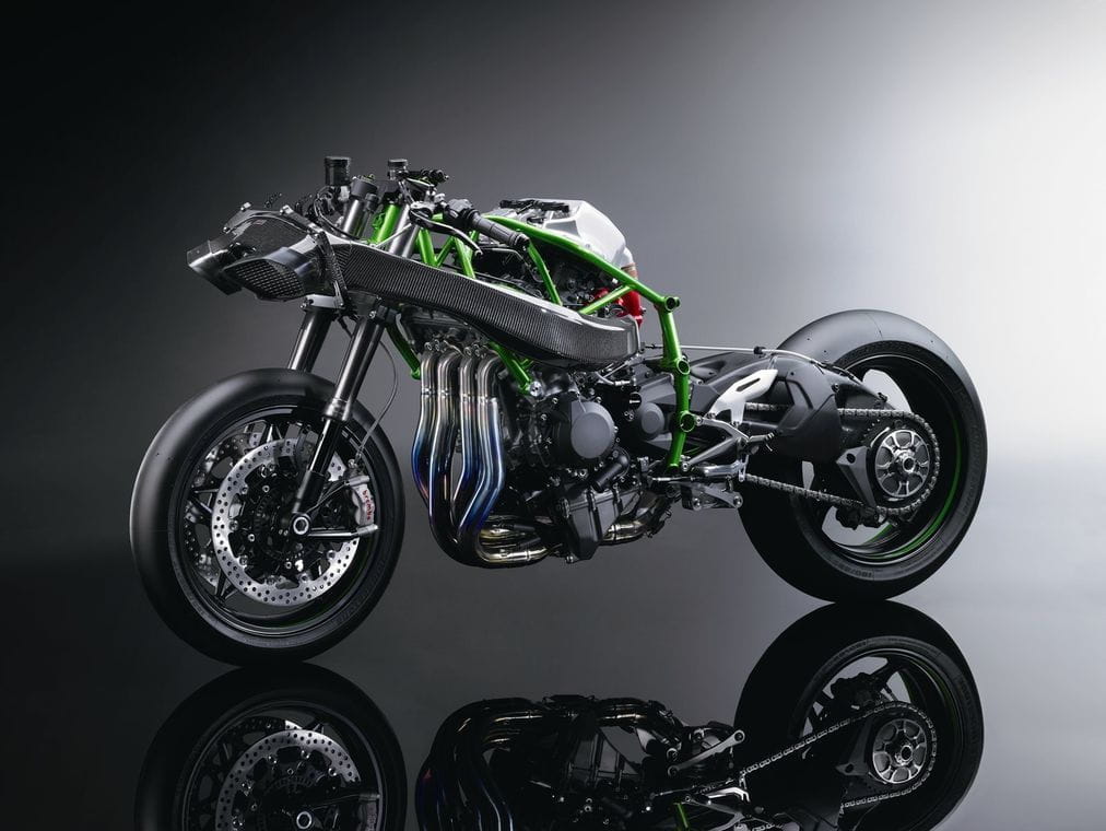 El Veyron de las motos se llama Kawasaki Ninja H2R y tiene 300 CV