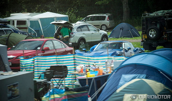 Ferrari F40 de camping