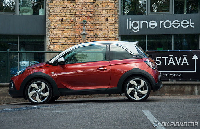 Opel ADAM Rocks a prueba