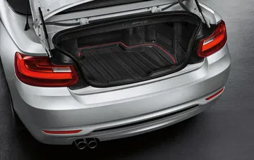 Vista del maletero amplio y funcional del BMW Serie 2 Cabrio.