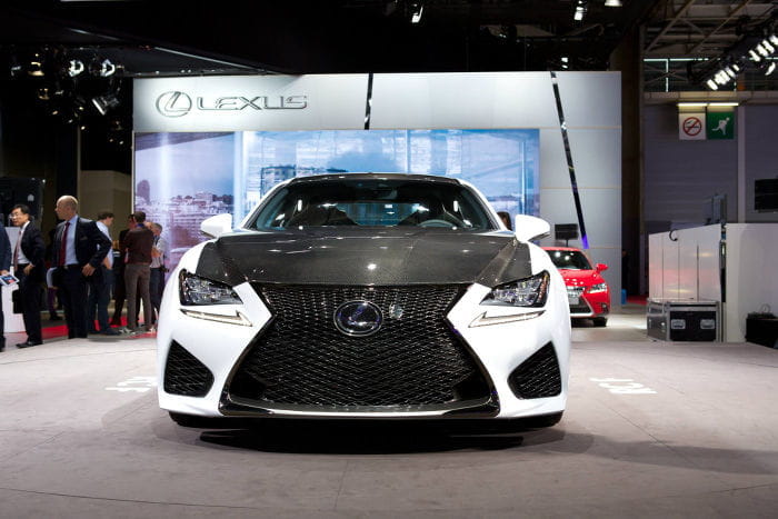 Lexus RC F 2015 en directo desde París