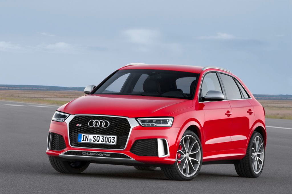 Audi Q3 RS 2015: ahora con 340 caballos para el SUV compacto más salvaje