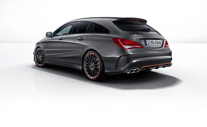 Mercedes CLA 45 AMG Shooting Brake OrangeArt Edition: toques naranjas también para la alternativa deportiva