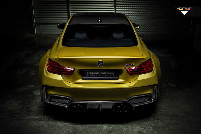 GTRS4 BMW M4 por Vorsteiner: reinterpretando al M4 a golpe de fibra de carbono 