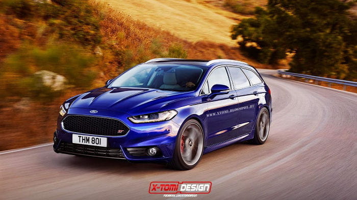 Imaginando una versión ST del nuevo Ford Mondeo