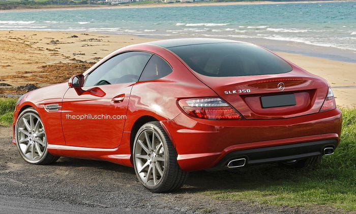 ¿Y si el Mercedes SLK tuviera una variante coupé?