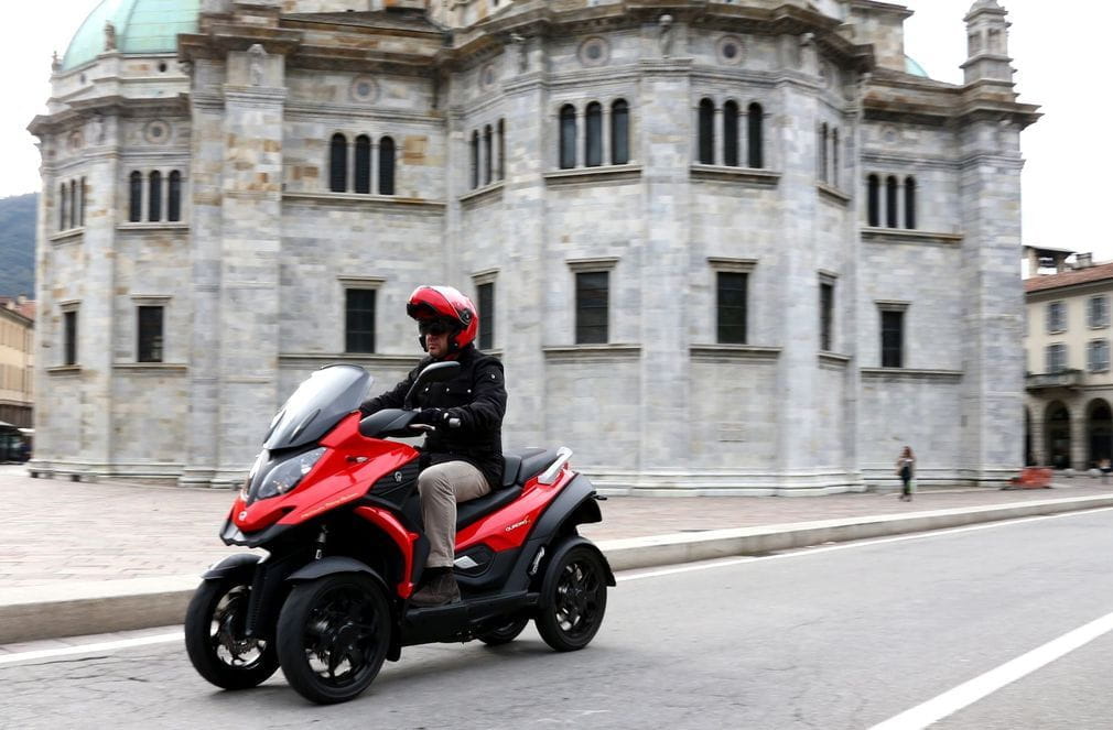 Quadro4, borrando la frontera entre el coche y la moto