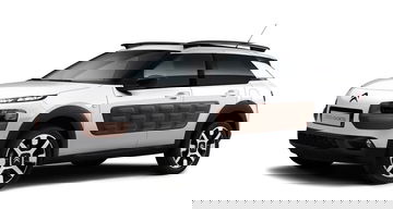 Vista lateral Citroën C4 Cactus destacando su diseño único y protecciones Airbump.