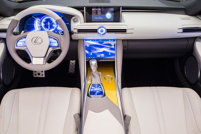 Lexus LF-C2-Concept: imágenes en directo del nuevo descapotable conceptual de Lexus