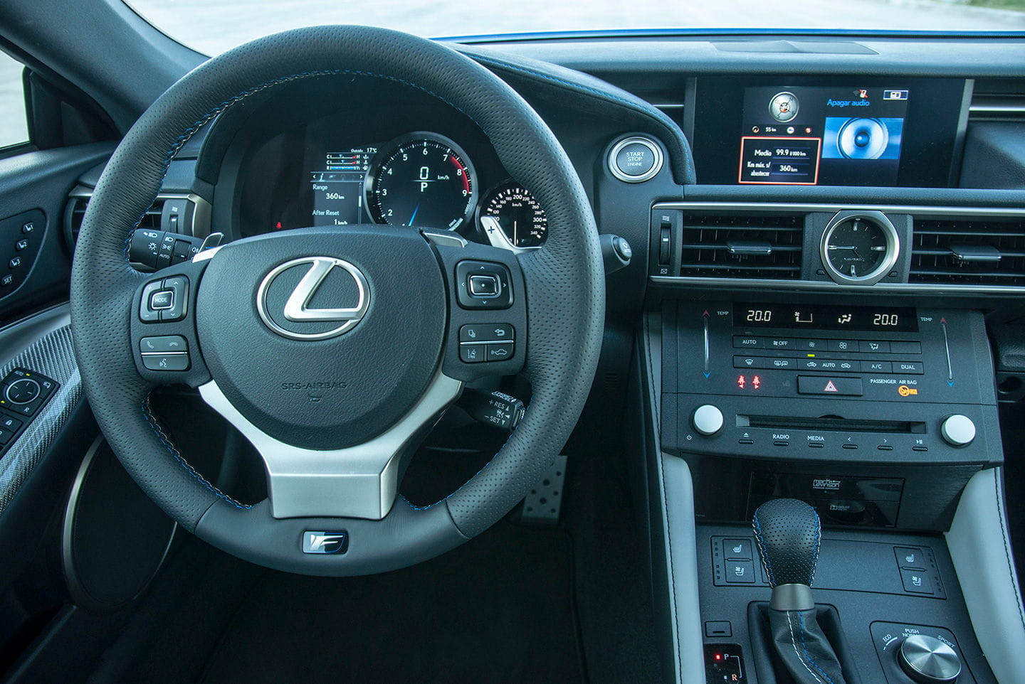 Prueba del Lexus RC F