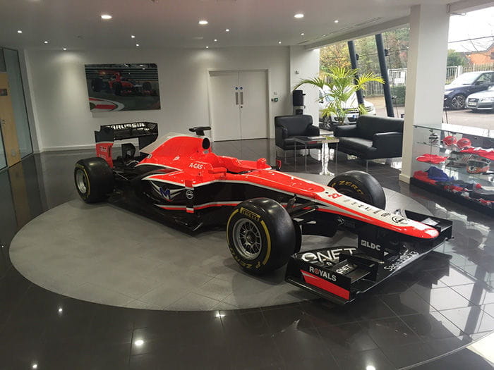 Marussia F1 Subasta