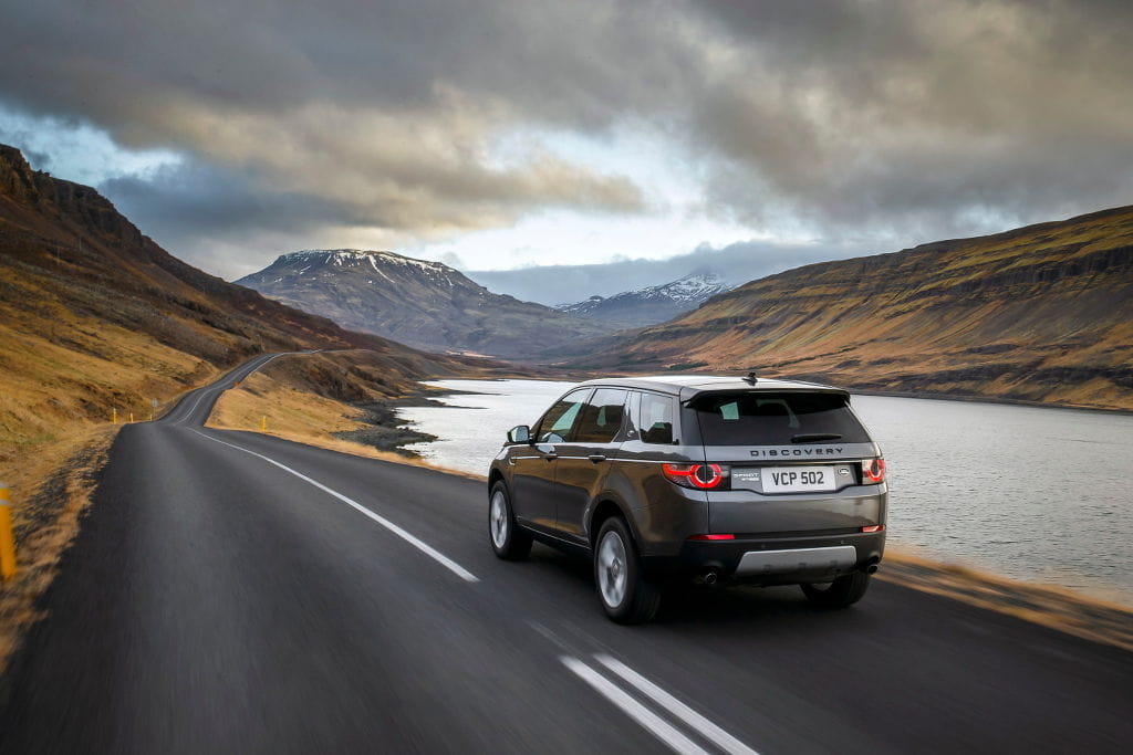 Land Rover Discovery Sport, nueva galería de imágenes desde Islandia