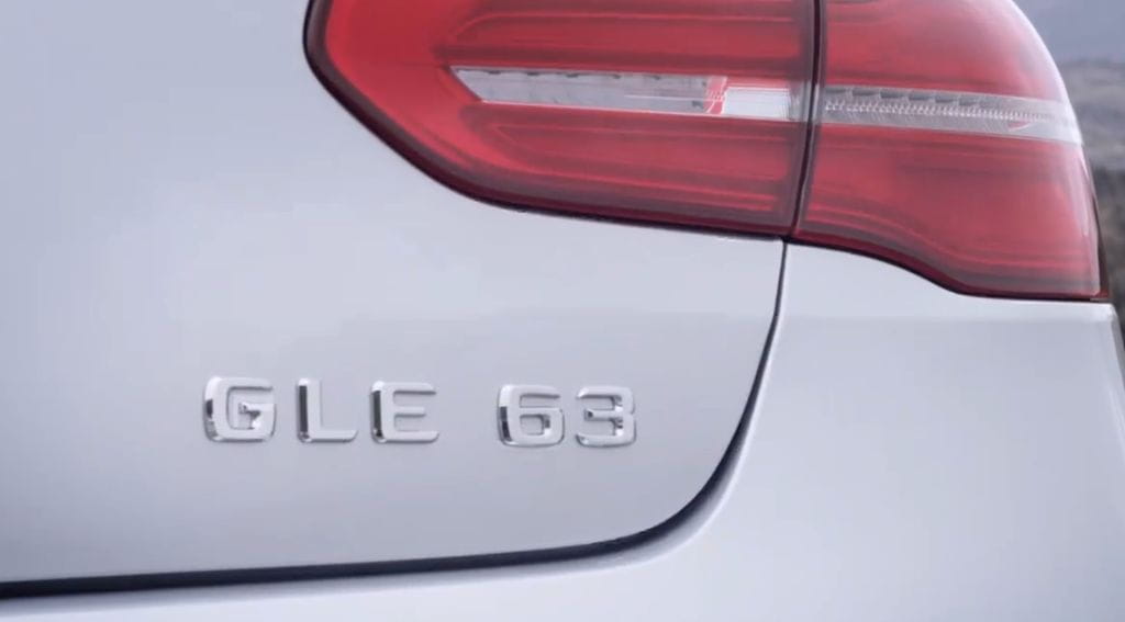 Mercedes GLE Coupé 63 AMG: lo veremos en Detroit, este es el primer adelanto