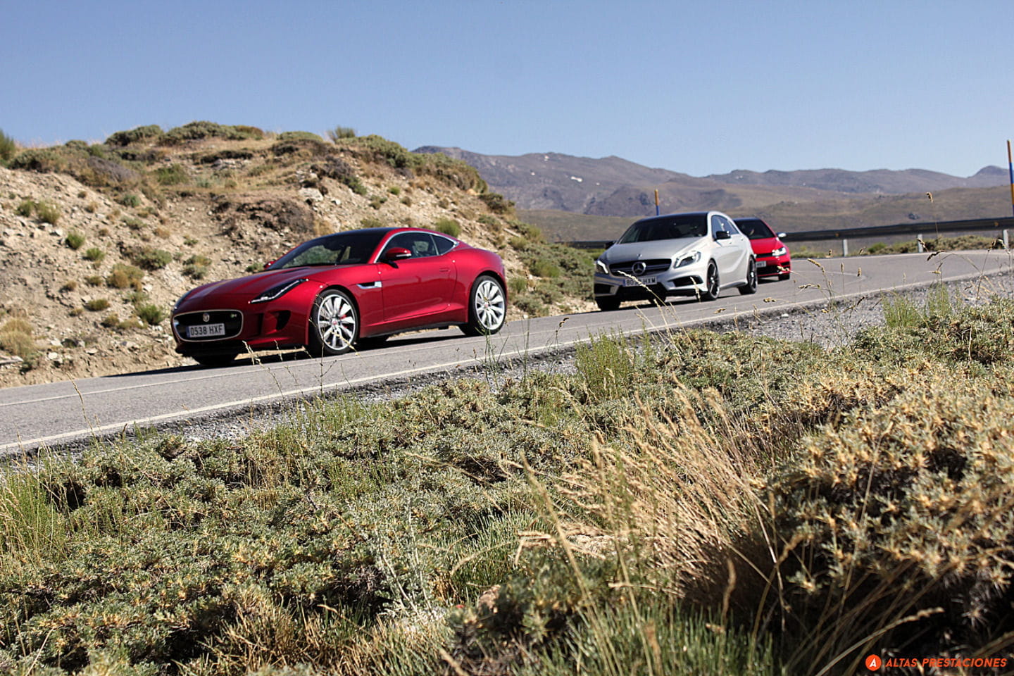 F-Type R Vs A45 AMG Vs Golf R