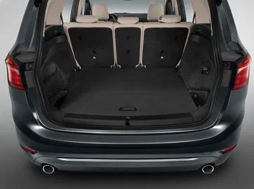 Vista del maletero amplio y versátil de la Serie 2 Gran Tourer.