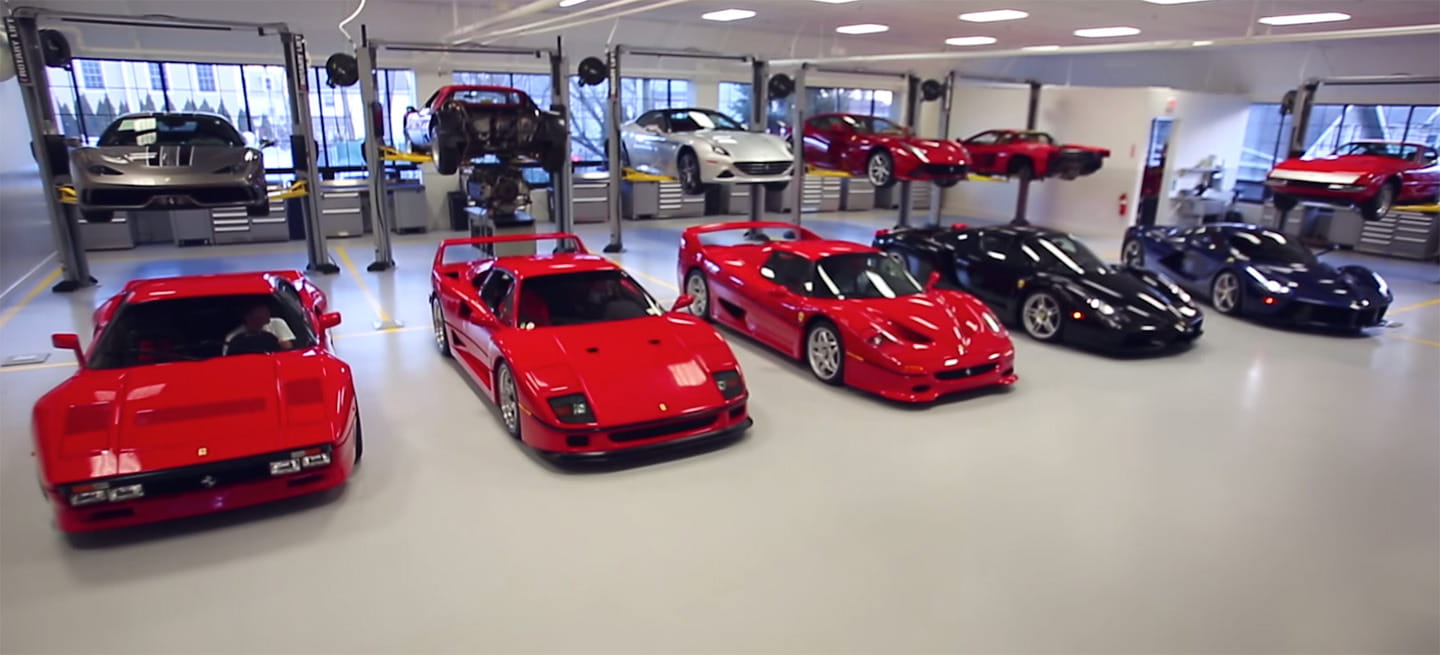 ferrari 288 gto f40 f50 enzo laferrari