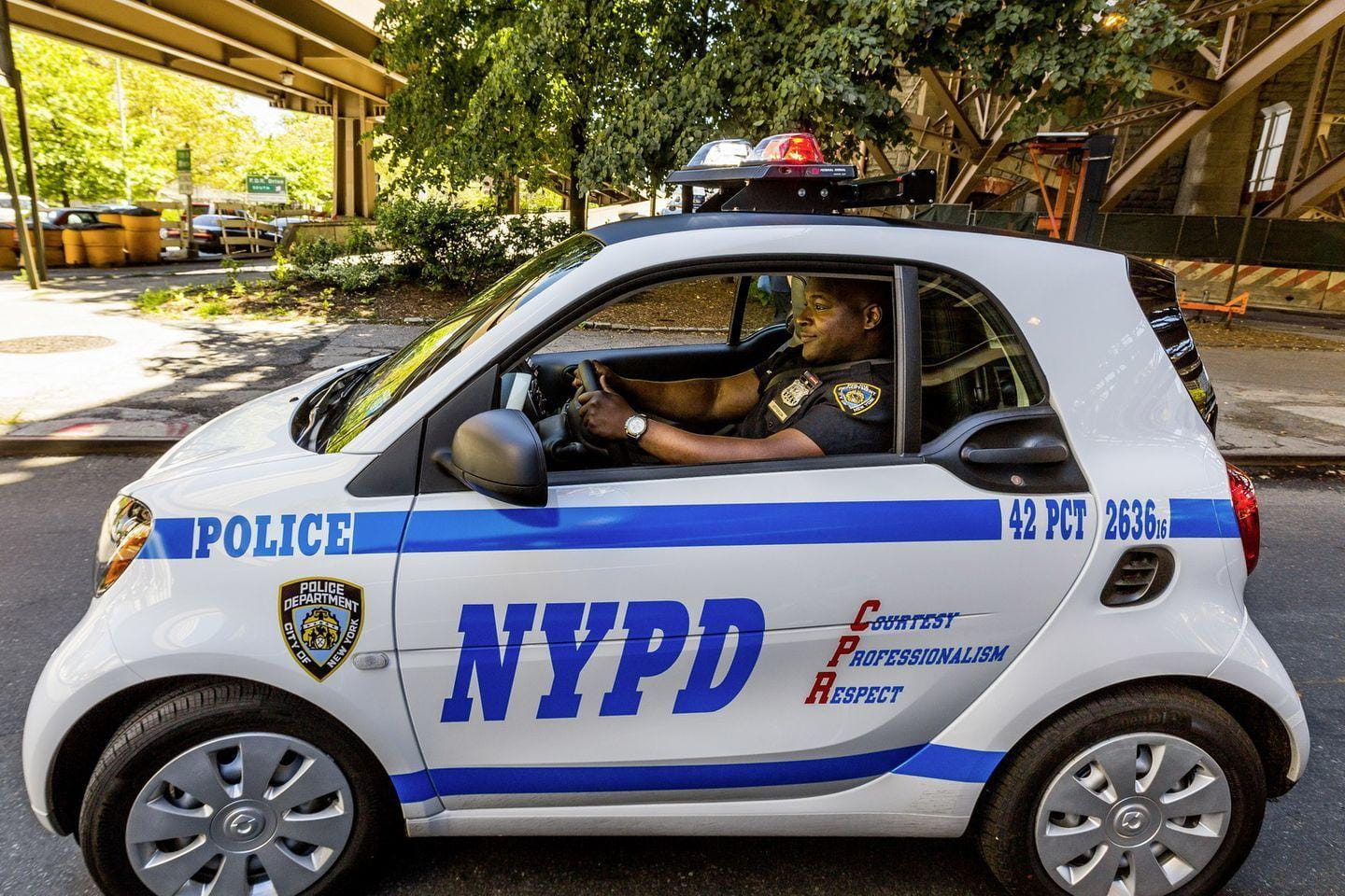 NewRay 71203 Smart For Two NYPD Modelo de Coche de policía 