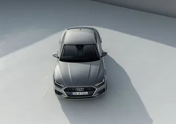 Vista superior enfocando frontal y diseño de techo del A7 Sportback.