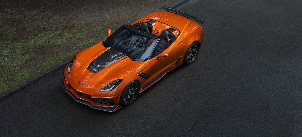 The fastest, most powerful production Corvette ever – the 755-horsepower 2019 ZR1 Convertible.
