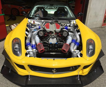 Ferrari 599 Drifting 4