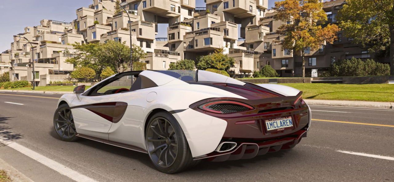 Mclaren 570s Spider Canadian Commission 1