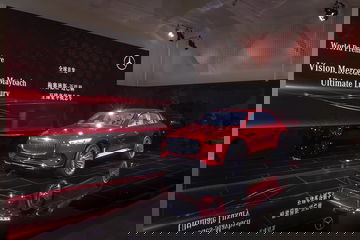 Mercedes Benz Vernissage “vision Mercedes Maybach Ultimate Luxury” Am Vortag Der Auto China 2018
