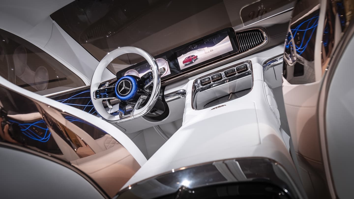 Mercedes Benz Vernissage “vision Mercedes Maybach Ultimate Luxury” Am Vortag Der Auto China 2018