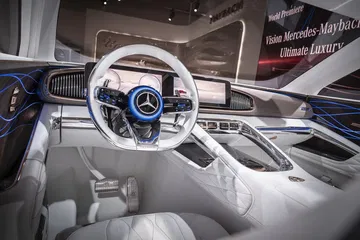 Mercedes Benz Vernissage “vision Mercedes Maybach Ultimate Luxury” Am Vortag Der Auto China 2018