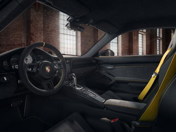 Porsche 911 Gt3 Rs Negro Llantas Doradas 1