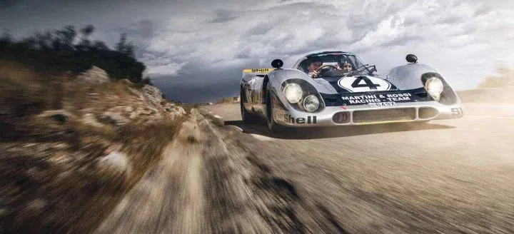 Porsche 917 Coche De Carreras De Calle Monaco 01