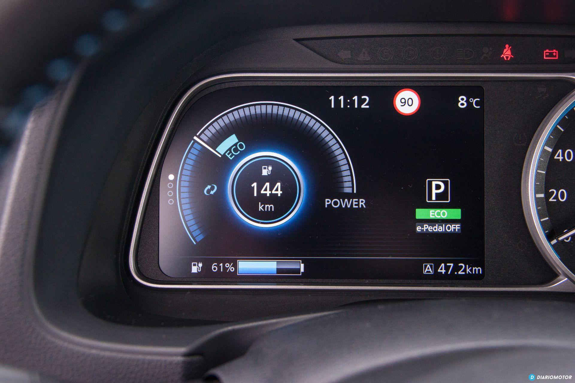 Prueba Nissan Leaf 2018 19