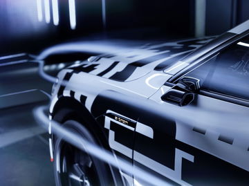 Streamline: Audi E Tron Prototype With Decisive Aerodynamics