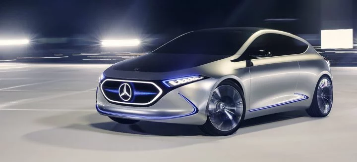 Showcar Mercedes Benz Concept Eqa: Eq Konzept In Der Kompaktklasse