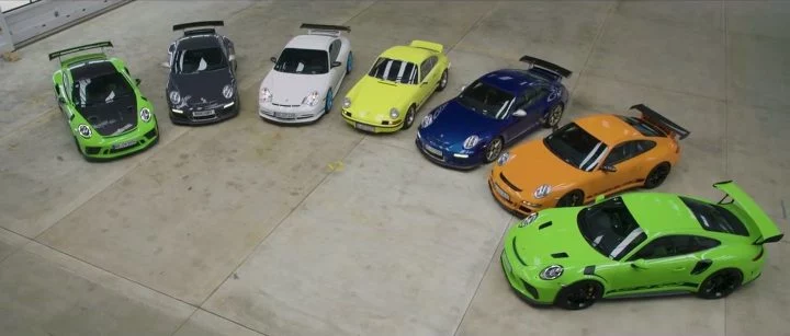 Porsche Gt3 Generaciones