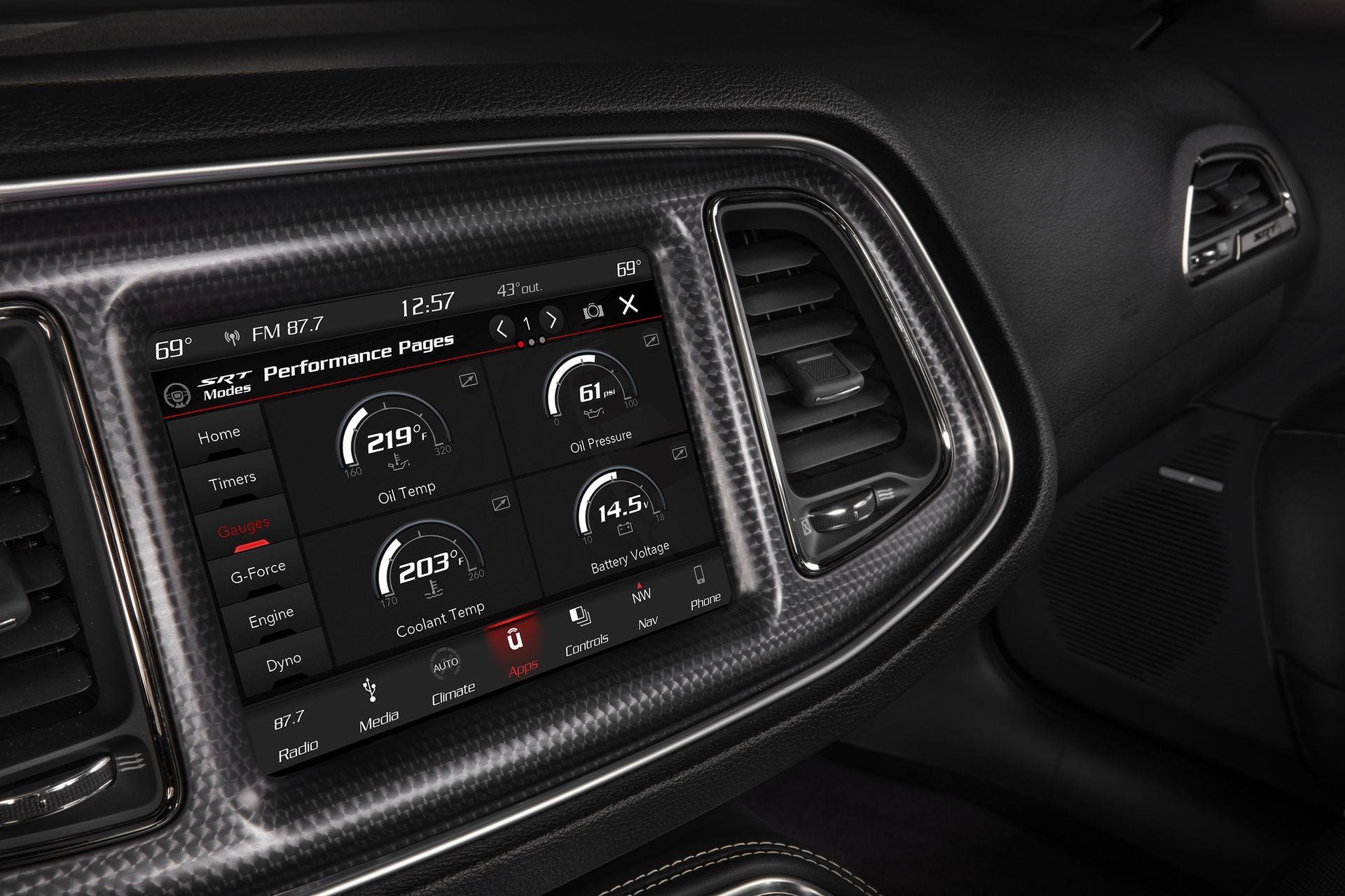 2019 Dodge Challenger Srt Hellcat Widebody Interior