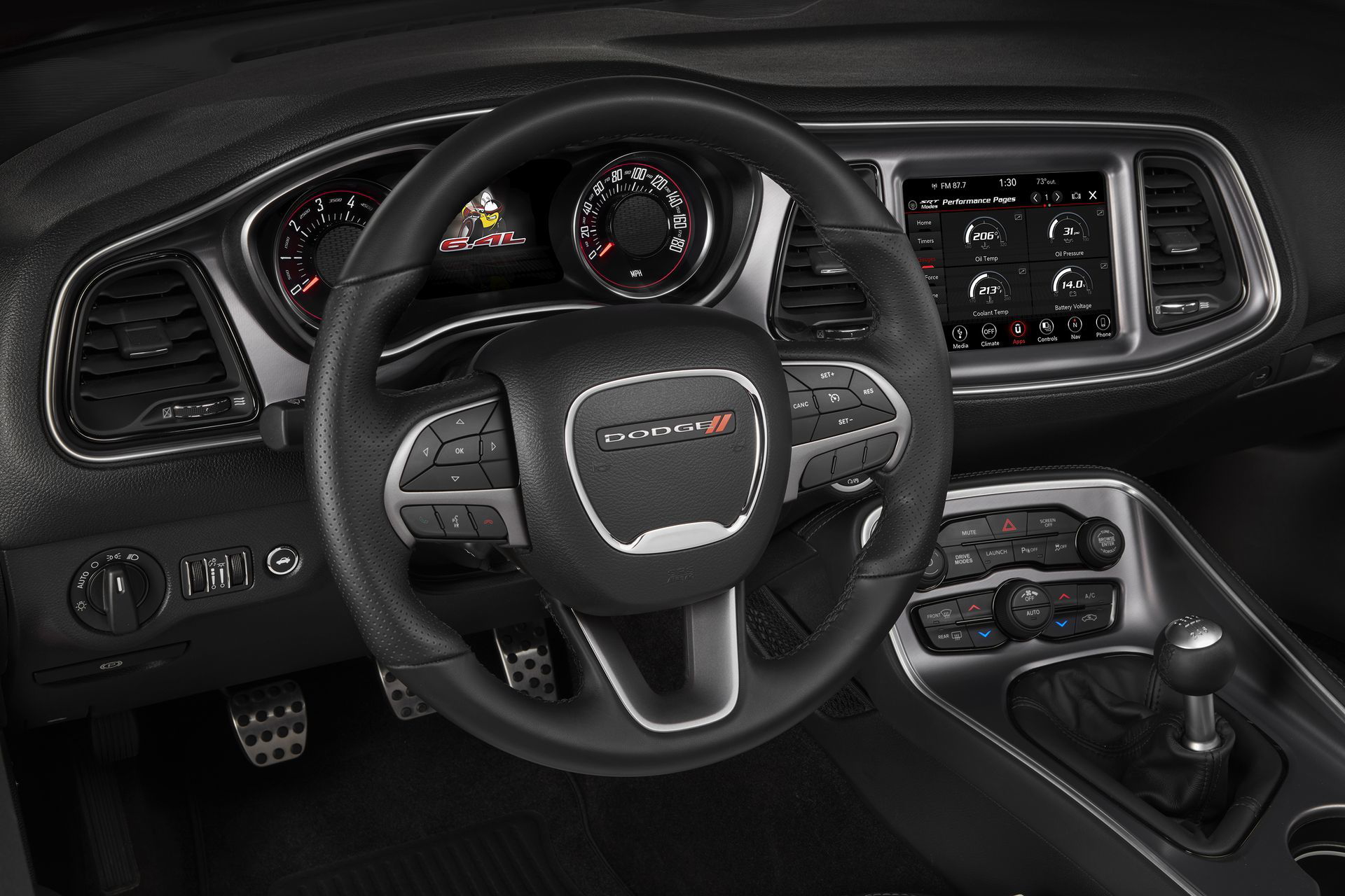 2019 Dodge Challenger R/t Scat Pack Widebody Interior